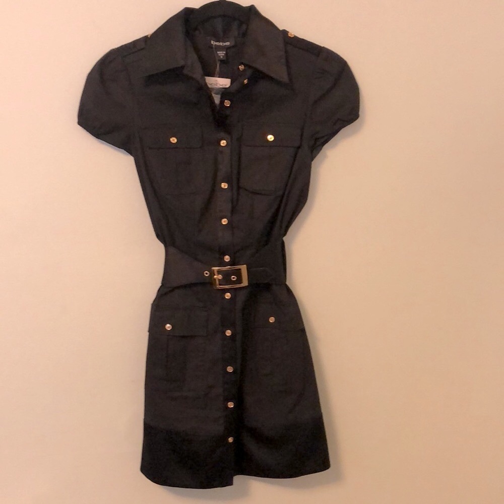NWT Bebe Black Dress- Size Small